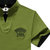 富贵鸟 短袖T恤男棉质立领体恤衫 17001FG1728(橄榄绿 3XL)第4张高清大图