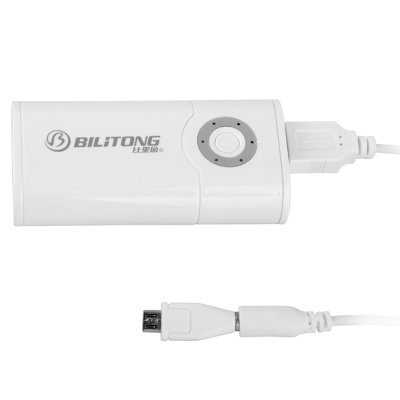 比里通（BLT）BLT-Y008A带LED灯移动电源充电宝（白色）（3400mAh）