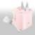 松下(Panasonic)蒸汽挂烫机 NI-GSE050 双重蒸汽模式熨烫快速 大容量水箱 1800W大功率(粉色)第3张高清大图