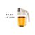 家用自动开合油壶 厨房多用途透明防尘防漏玻璃油瓶调味瓶调料瓶(杏色630ML)第9张高清大图