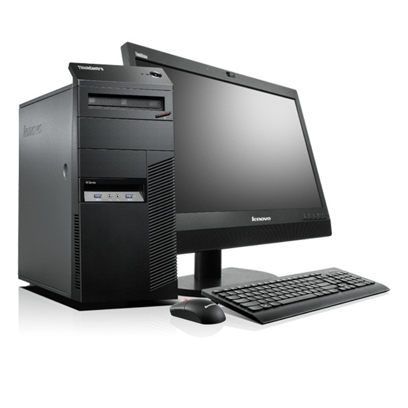 联想(thinkcentre)m8400t 19.5英寸台式电脑 i5-3470 4g 1t 1g dvd
