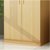 江曼简易板式实木柜组合整体木柜子2门4门大衣柜推拉衣橱浅胡桃2门（60宽）(默认 默认)第2张高清大图