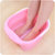 日式足浴盆脚底滚轮泡脚桶E132家用塑料洗脚盆大号足浴桶lq7500(紫色)第3张高清大图