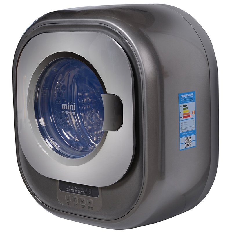 大宇daewooxqg30888s25公斤滚筒洗衣机铂银