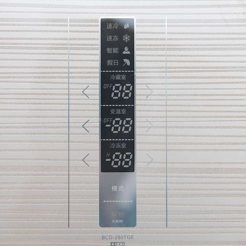 帝度diquabcd280tge280升l三门冰箱金1级节能大冷冻