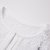 名师路2017夏季新款百搭薄上衣短袖外套女修身白优雅镂空蕾丝开衫(白色 XXL)第4张高清大图