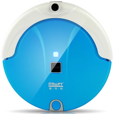 福玛特（FMART）智能扫地机器人吸尘器FM-058（水晶蓝）（家用智能扫地机吸尘器）
