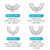 SALOVE深爱U型日本进口牙刷头XS小码刷头2-12岁 儿童适用 / S中码刷头8-14岁 成人适用(S/中码刷头)第4张高清大图