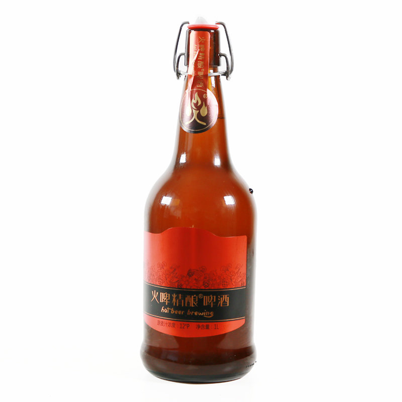 火啤精酿啤酒12度 德式风味小麦精酿啤酒 1000ml*1一瓶装(一瓶)