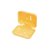 肥皂盒架子沥水卫生间免打孔香皂置物架家用吸盘壁挂式香皂盒(黄色)第5张高清大图
