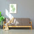 恒兴达 白橡木全实木沙发单人位三人位现代简约纯实木沙发客厅组合家具环保可拆洗(原木色 三人位)第2张高清大图
