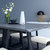 古宜（Guyi） 古宜 北欧餐桌椅组合 现代简约小户型6人钢琴烤漆实木家具一桌四椅套装(1.4*0.8米餐桌)第5张高清大图