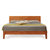 欧尔卡斯北欧床实木床现代简约1.8米双人主卧室婚床1.5米单人床小户日式家具(床+床头柜*1+床垫*1 1.8m)第3张高清大图