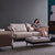 新飓沙发意式大小户型科技布沙发可拆洗轻奢客厅软沙发三人位布艺直排一字型公寓布沙发(三人位 默认)第2张高清大图
