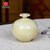 欧式花瓶摆件不含底座陶瓷开业商务工艺礼品不带底座(8cm黄 结晶 天地方圆)第2张高清大图