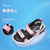 巴布豆童鞋21夏季新款男童女童儿童百搭机能软底学步鞋舒适凉鞋(32 黑)第3张高清大图