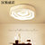 汉斯威诺客厅灯简约现代大气家用灯具led吸顶灯温馨浪漫卧室灯HS102065(53w 白光  43*43*10)第2张高清大图