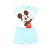 迪士尼宝宝 维尼夏令营短袖套装 831610(粉 110)第2张高清大图