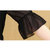 VEGININA 短袖显瘦时尚拼接印花雪纺连衣裙 2813(黑色 5XL)第4张高清大图