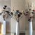现代简约落地花瓶客厅北欧创意插花摆件家居装饰陶瓷干花花艺摆设(可装水横纹76CM高白色)第2张高清大图