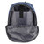 海鸦 双肩背包大容量时尚旅行包 电脑包 休闲包简约多功能背包(深蓝色)第8张高清大图