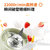 九阳(Joyoung)料理机L10-C25D多功能家用豆浆机小型榨汁搅拌干磨绞肉搅碎辅食机(绿色 热销)第5张高清大图