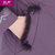 妈妈装冬装棉衣外套中年妇女冬季中式羽绒棉服中老年加绒加厚棉袄(紫色 XL)第7张高清大图