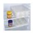 冰箱收纳速冻饺子盒家用塑料透明分格带盖馄饨饺子盒装饺子的托盘(透明)第2张高清大图