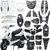 电动摩托车配件（工具箱盖子）(黑色双排)第3张高清大图