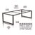 喜百灵XBL-HYZ-AX2000-2400*1200*750钢木会议桌(人造板)第5张高清大图