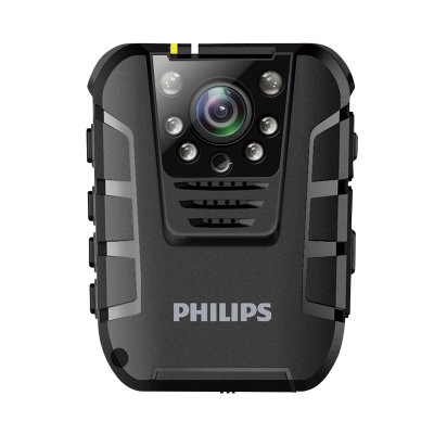 Philips/飞利浦VTR8100高清红外摄像机夜视1080P 工作行车记录仪(黑色)