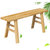 云艳餐桌椅YY-A0015原木色长条椅子 1.3米(默认 默认)第5张高清大图