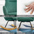 乾门轻奢摇椅室内躺椅北欧现代摇摇椅家用沙发阳台客厅沙发摇椅(PZ-195141X000)第6张高清大图