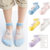 俞兆林儿童冰丝袜子夏季薄款女童水晶袜透气舒适(S 混色)第2张高清大图
