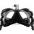自由潜水镜低容积 深潜面镜 游泳潜水用品装备面罩浮潜套装gopro(黑色支架面镜+黑色湿式呼吸管)第3张高清大图