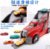 京梦强儿童货柜车玩具合金小汽车模型套装男孩2收纳JMQ-015第4张高清大图