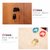 DF板式储藏柜健身房更衣柜DF-G5050木质带锁储物柜(橡木色)第6张高清大图