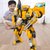 手办变形玩具超大大黄蜂汽车合体机器人模型摆件金刚男孩儿童正版kb6(声光版(黄蜂甲壳虫)45CM礼盒装2)第3张高清大图