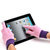 Talos iPad/iPhone简约款可触摸纯色羊毛手套黑第2张高清大图