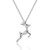 PANMILA 自然精灵系列 S925清新银饰项链(白色 项链)第2张高清大图