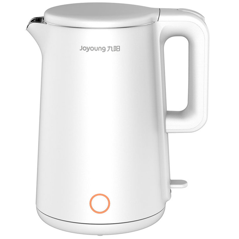 九阳joyoungk17f25双层杯体开水煲无缝内胆白色