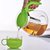大容量茶吧机专用保恒温耐热加厚玻璃花茶壶茶座茶具咖啡水壶套装(【纯绿】冲孔900+4杯)第3张高清大图