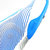 海德HEAD男款专业网球鞋透气小德 穆雷明星款(273013白/蓝 39)第5张高清大图