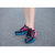 耐克女鞋Nike max90全掌气垫跑步鞋皮面运动鞋(黑桃红皮面)第4张高清大图