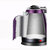 Chigo/志高电热水壶家用304不锈钢电水壶防烫烧水壶(紫色)第3张高清大图