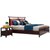 中式实木床1.8米双人床主卧床第4张高清大图