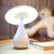 蘑菇空气净化器台灯 让居家远离PM2.5 LED夜灯(白色)第5张高清大图