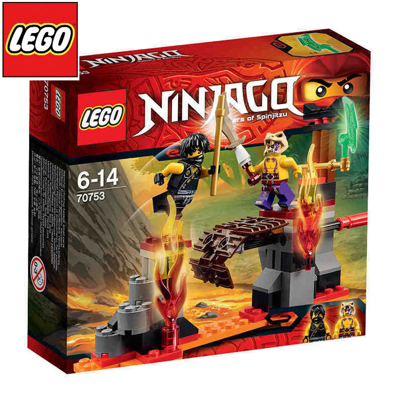 樂高lego ninjago幻影忍者系列 70753 決戰熔岩谷 積木玩具(彩盒包裝