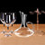 爱舒贝红酒杯欧式高脚杯水晶玻璃杯 家用大号葡萄酒杯醒酒器套装6只S(经典款4只)第4张高清大图