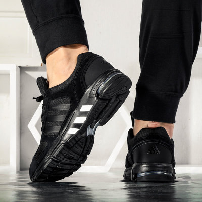 Adidas阿迪达斯官网男鞋新款运动鞋EQT跑鞋减震跑鞋新款跑步鞋透气鞋子EF1387(EF1387黑色 40)